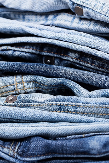 pile of jeans